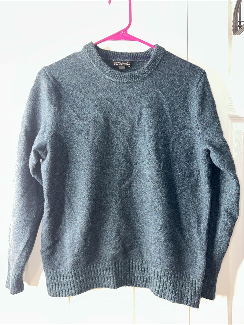 Banana Republic Men’s Crewneck Sweater 100% merino wool